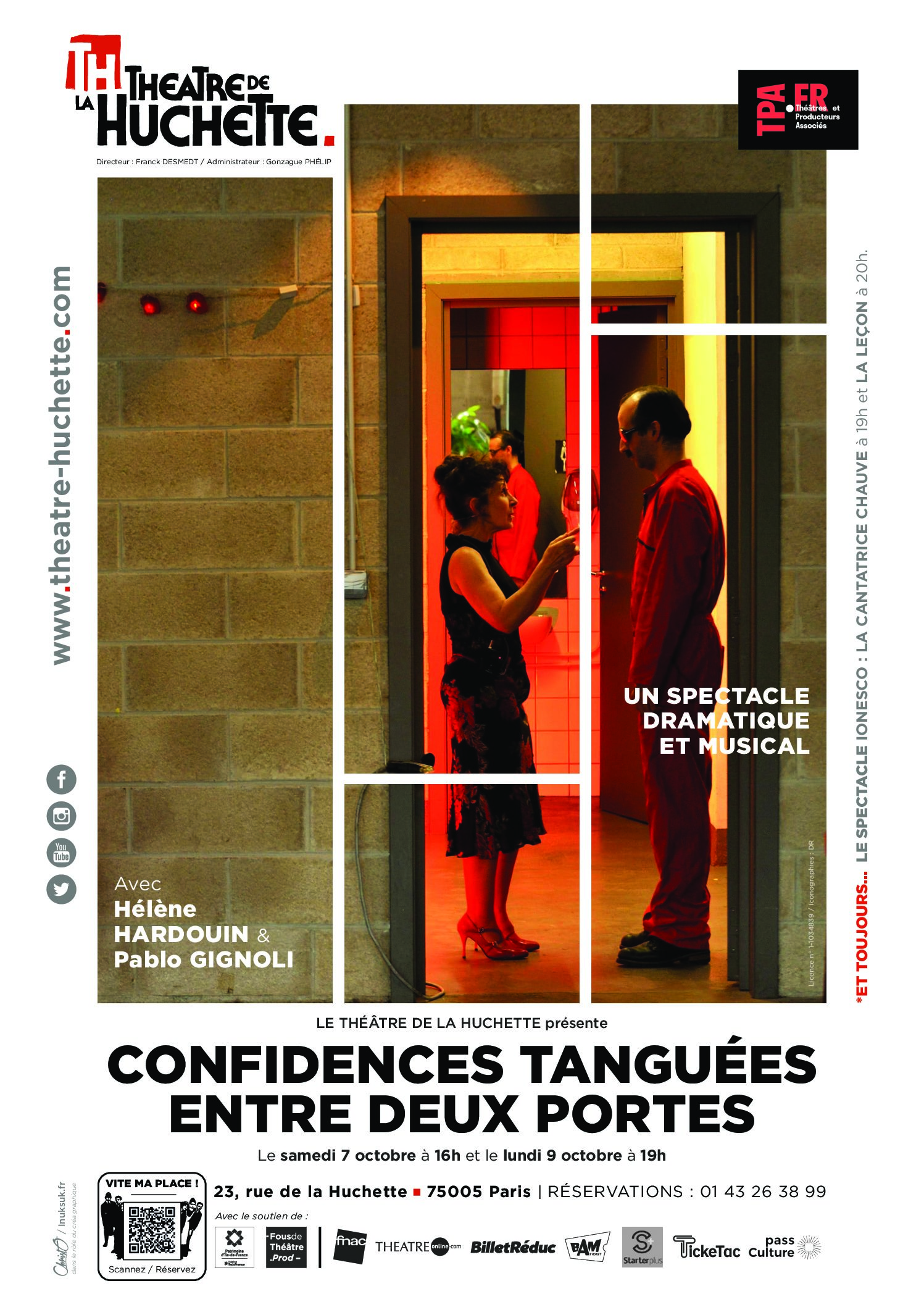 Confidences tanguées entre deux portes